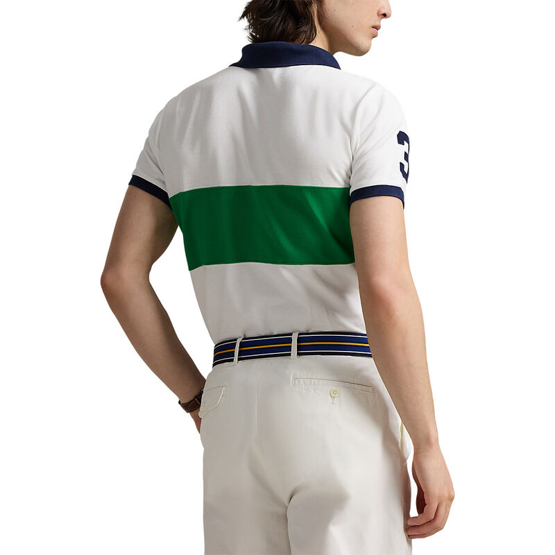 Polo Ralph Lauren Custom Slim Fit Big Pony Mesh Polo Shirt image number 1